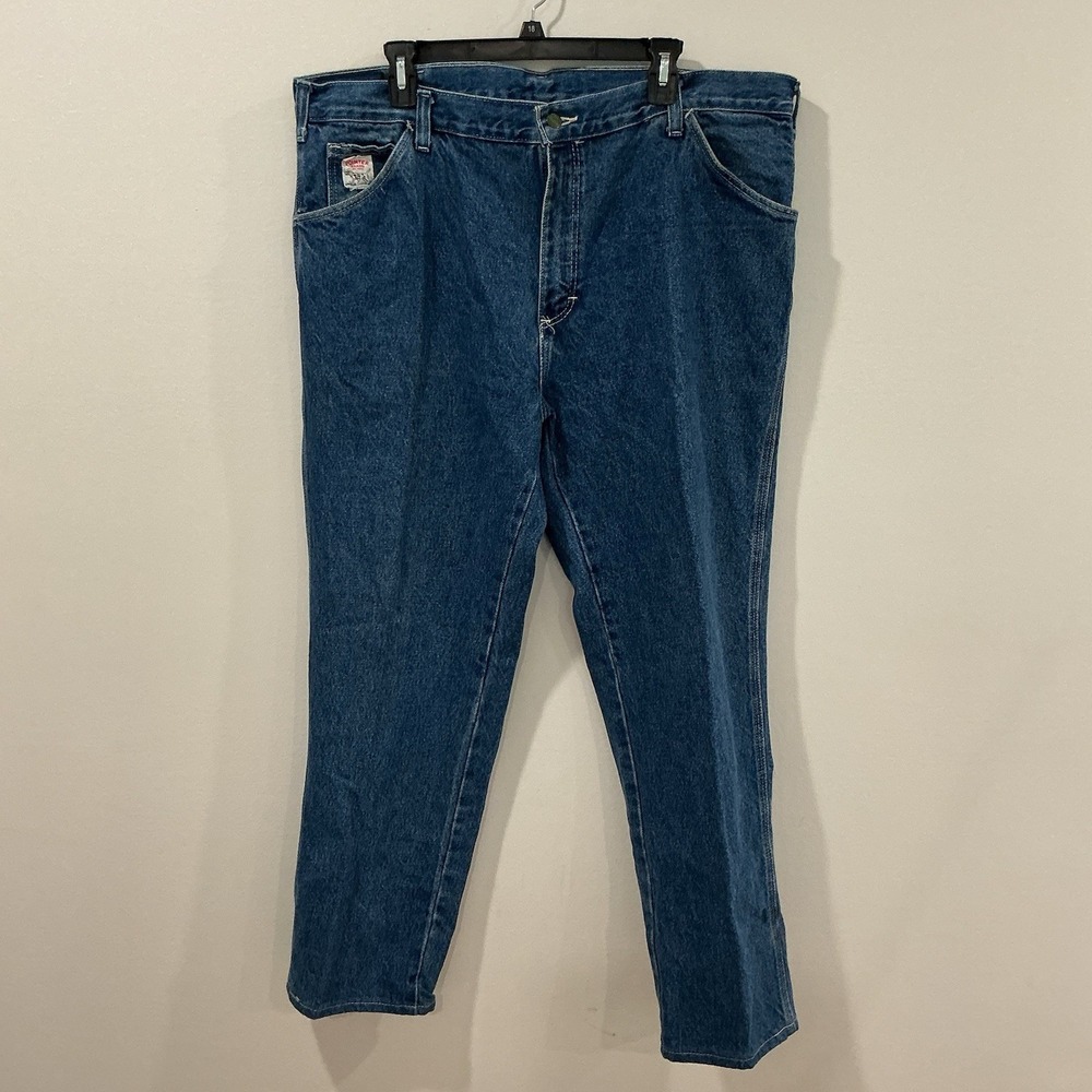 Vintage Pointer Brand Jeans USA Made Men's W42 L32 Workwear Denim Pants Utility